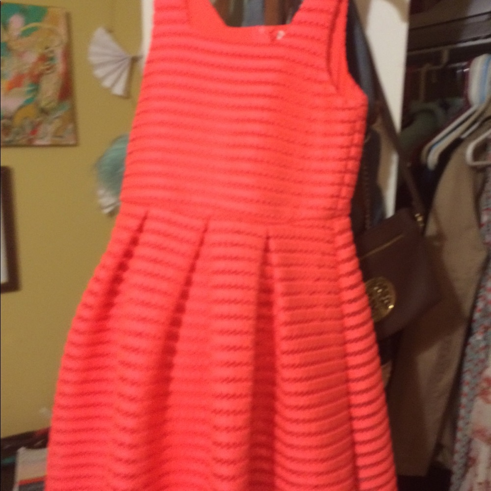 Tjmax neon pink dress